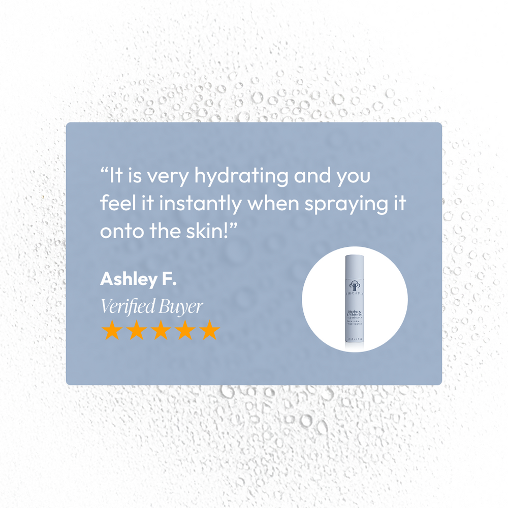 Blueberry & White Tea Hydrating Mist | Circadia