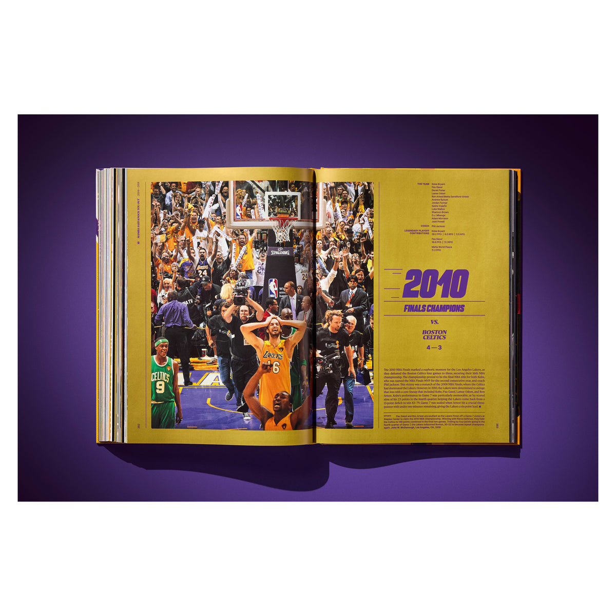 Lakers. An Official History of the Purple & Gold (English)