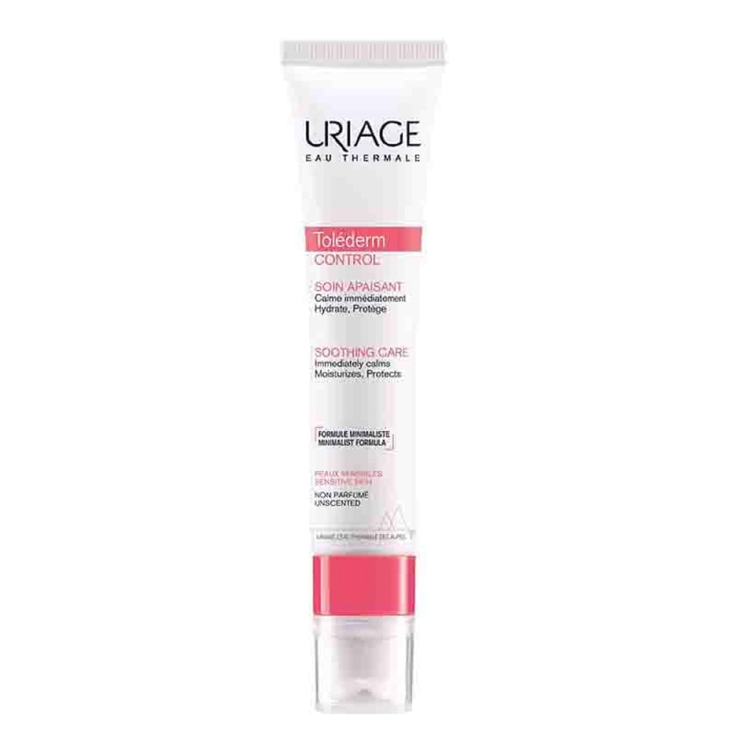 Uriage Uriage Tolederm Control Moisturizing Cream for Sensitive Skin - Fragrance-Free, Dermatologically Tested - 1.35 fl oz