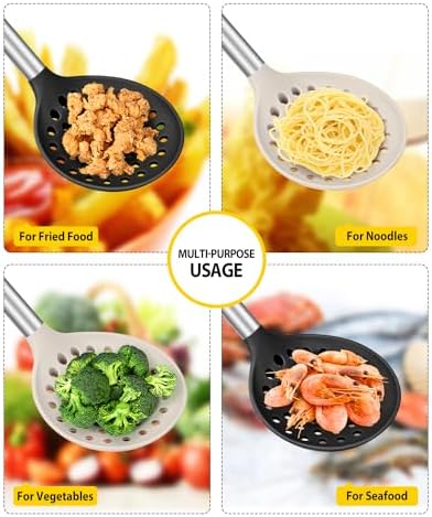 BUNDLEPRO Kitchen Ladle Strainer, 2 Pack