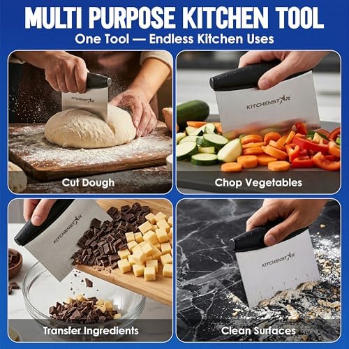 Multi-Purpose Bench Scraper/Dough Cutter