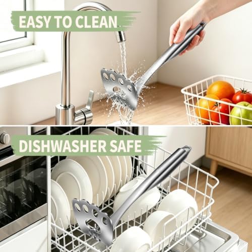 304 Stainless Steel Potato Masher Heavy Duty