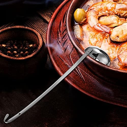 Meekoo 3 Pcs Stainless Steel Ladles Soup