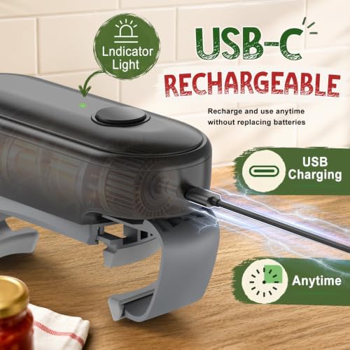 INSTACAN Rechargeable Electric Jar Opener