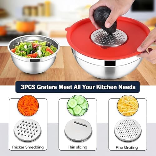 Mixing Bowls with Lids Set