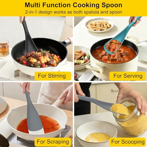 Beijiyi Silicone Cooking Spoons