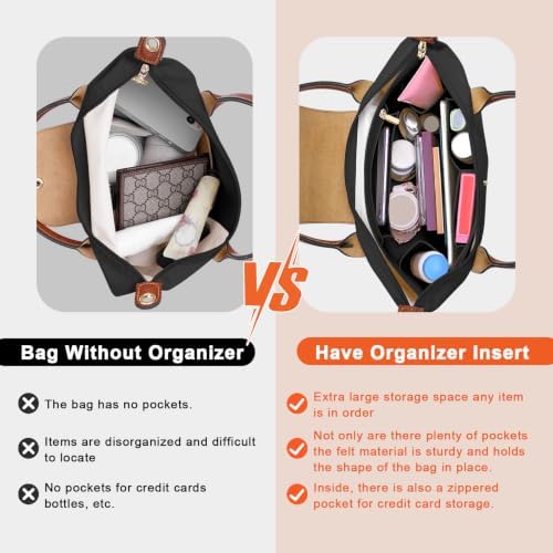 LOUKAYCCI Purse Organizer Insert