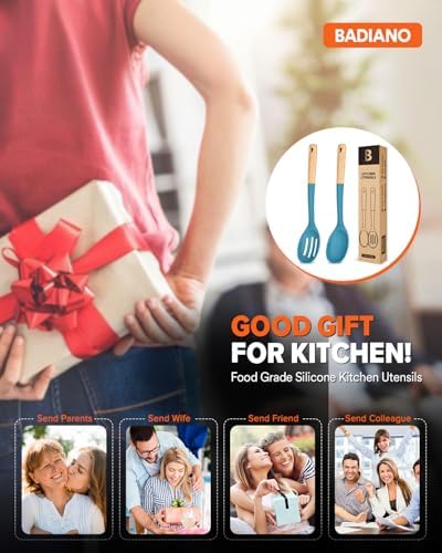 Badiano Silicone Cooking Spoons