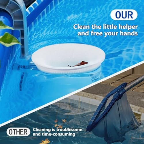 150 Pack Pool Skimmer Socks for Pool Filters, Filters Baskets and Skimmers to
