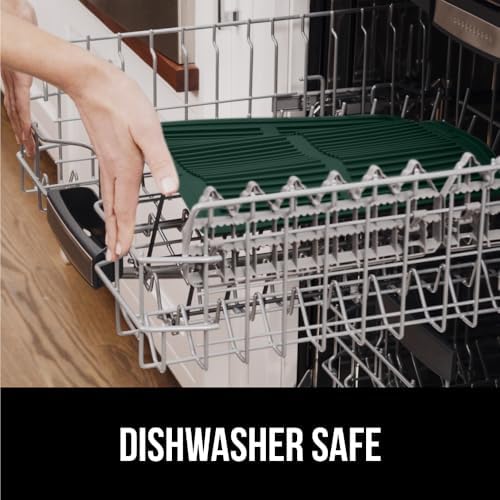 GORILLA GRIP Patented BPA-Free Silicone Dish Drying Mat