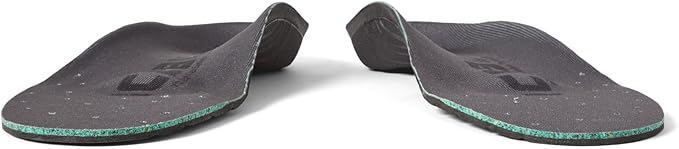 Icebug Comfort Insoles with Dynamic Arch Support, Charcoal Medium Arch, M 13