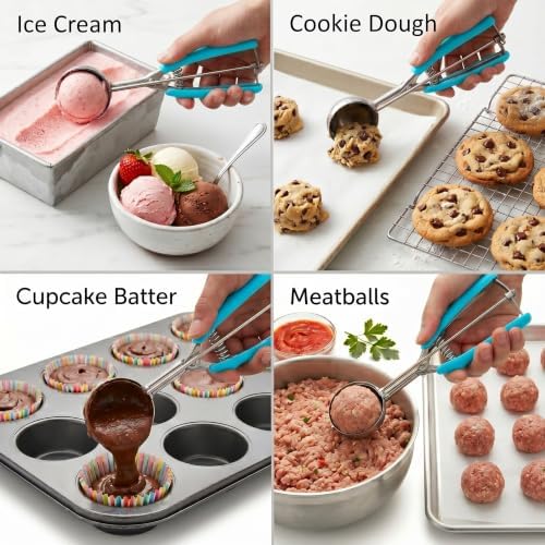 #50 Cookie Scoop, 1.5 Tbsp/ 23ml/ 0.7 oz Cookie Scoops