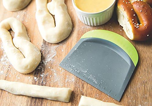 Fox Run Dough and Bowl Scraper, 4.75" Flat Edge Bench Scraper