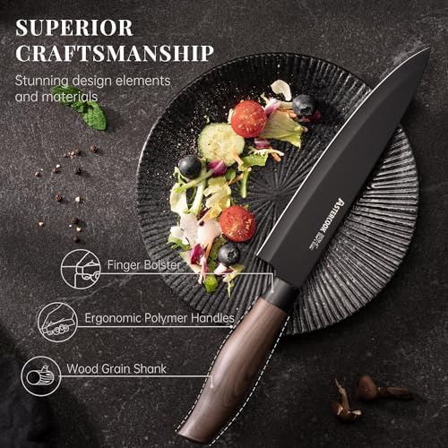 Astercook Knife Set, 6-Piece Kitchen Knife Set