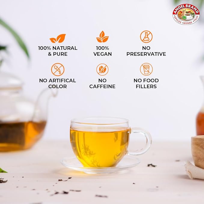 Angel Brand Green Tea 25 – Green Tea for Energy and Refreshment Rich in Nutrients with Wide Range of Health Benefits