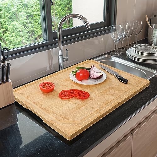 24 x 18 Extra Large Bamboo Serving Boards