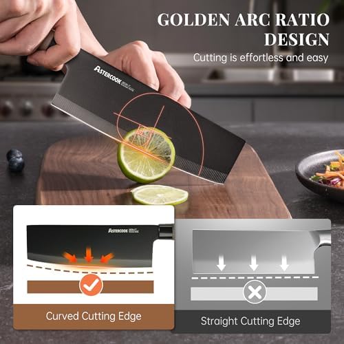Astercook Knife Set, 6-Piece Kitchen Knife Set