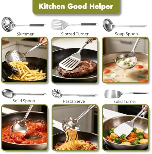 Stainless Steel Kitchen Utensils Set