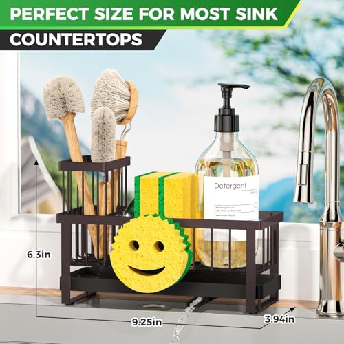 Sponge Holder for Kitchen Sink, Sink Caddy