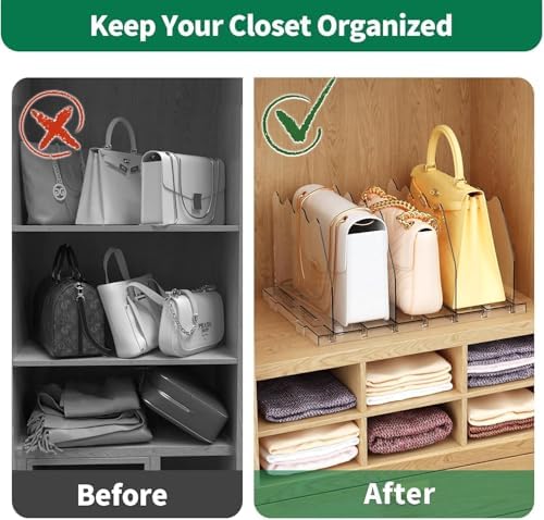 SPACEKEEPER Adjustable Shelf Divider