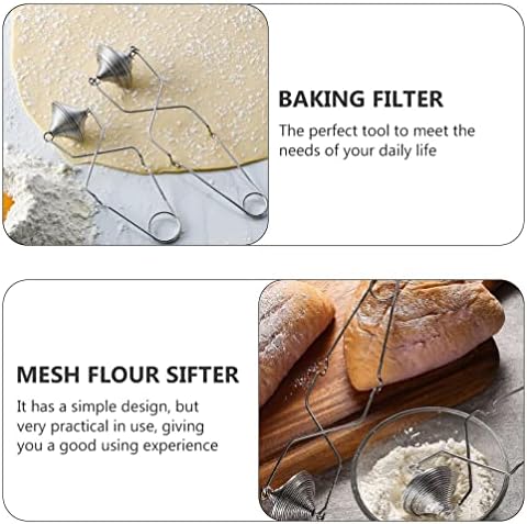 Cabilock Stainless Steel Flour Sieve Handheld Sifter