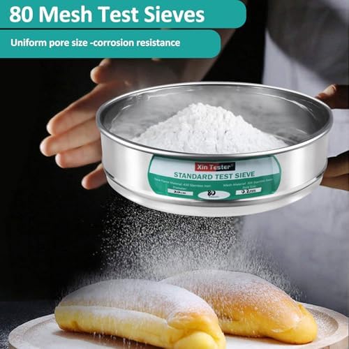 80 mesh Standard Mesh Lab Sieves Laboratory Sample Test Analysis Sieve
