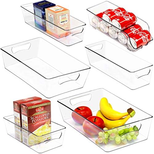 Simple Houseware Refrigerator Storage Organizer Bins