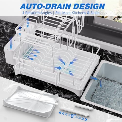 Godboat 2-Tier Dish Drying Rack