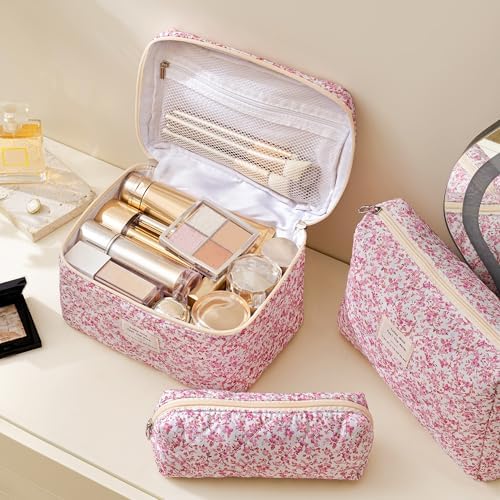 HBselect Quilted Makeup Bag