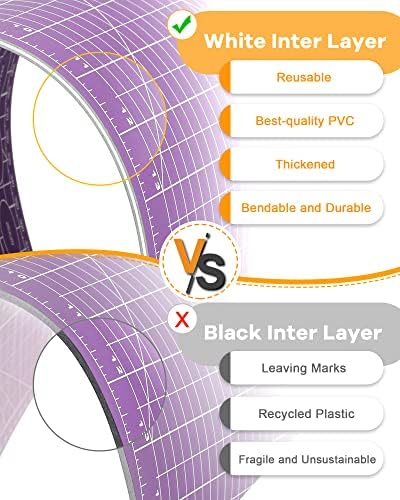 Thickened 18"x12" Self Healing Cutting Mat, Idemeet Rotary Cutting Sewing Mat