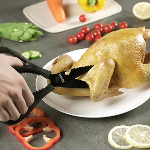 Kitchen Scissors All Purpose, Extra Sharp Kitchen Shears