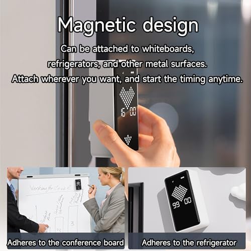 Visual Timer, Rechargeable Digital Hourglass Timer
