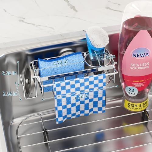 TAILI 4-in-1 Sink Caddy for Kitchen Sink