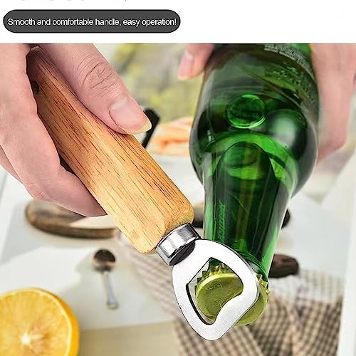 Wood Wine Bottle Opener, Beer Bottle Openers, Soft Drinks Bottle Opener