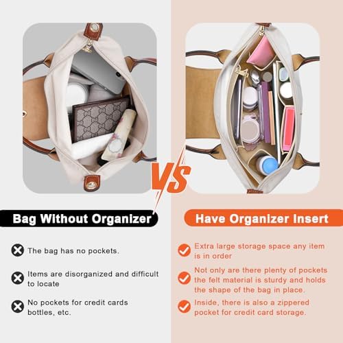 LOUKAYCCI Purse Organizer Insert