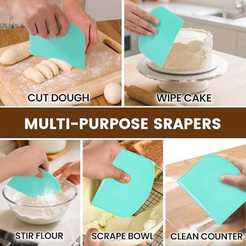 SCHVUBENR Dough Scraper Set
