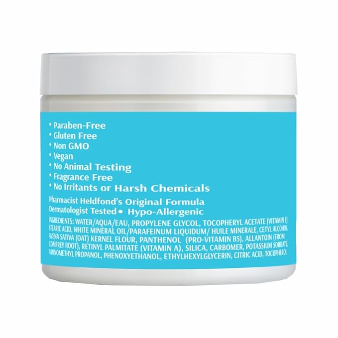 eb5 Intense Moisture Anti Aging Moisturizer Face & Neck Cream- Tone Tighten Skin with Retinol, Fade Fine Lines & Wrinkles with Vitamin E, A & B5-1.7oz.