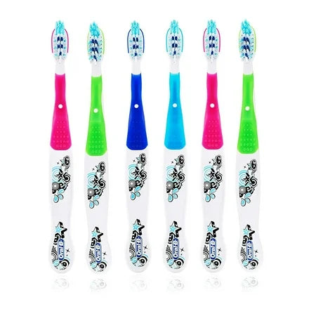 Oral B Brand,crossaction Manual Soft Bristle Toothbrush, 6+ Yrs, Stars Blue/blk