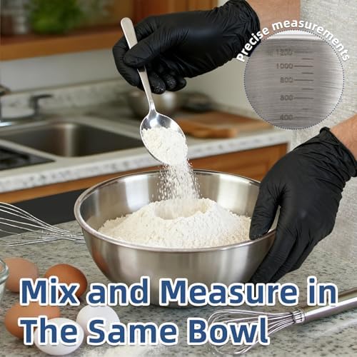 3-Piece Stainless Steel Mixing Bowls Metal Bowl Set