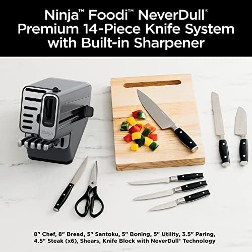 Ninja® NeverDull™ 14-Pc Knife System, Built-in Sharpener