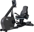 RB8MAX Recumbent Exercise Bike, Gray, Low-Impact Exercise, 360-Degree Swivel Seat, Engaging Programs Including Measuring Imbalances, & Compatible with Free NuStep Wellness App