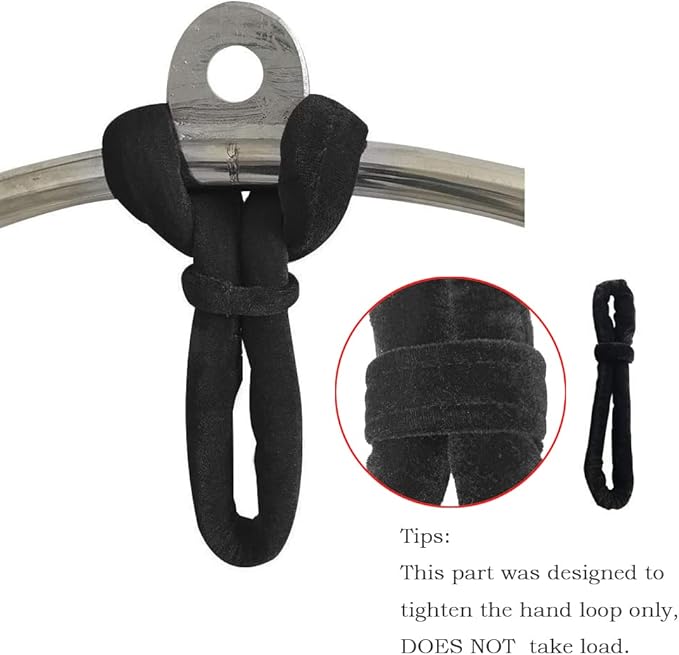 PRIOR FITNESS Lyra Aerial Hoop Hand Loop Strap noose for Yoga Aerial Acrobatics Strength Training