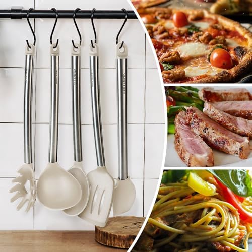 Kitchen Utensil Set-Silicone Cooking Utensils-33 Kitchen Gadgets & Spoons