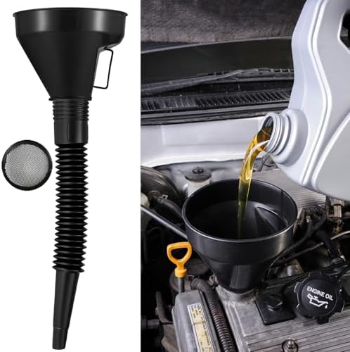 5-Piece Automotive Oil Funnel Set