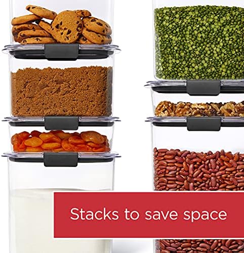 Rubbermaid Brilliance Pantry Food Storage Containers