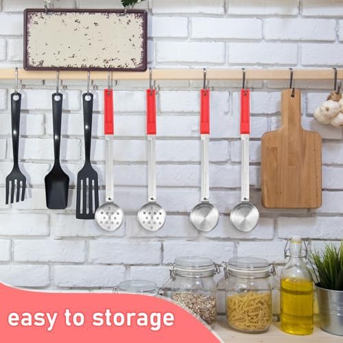 Teenyyou 4 Pcs Portion Control Serving Spoons Measuring Ladles