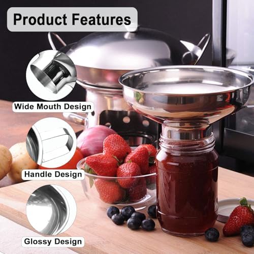 Stainless Steel Food Canning Funnels