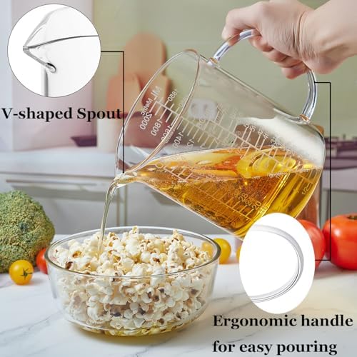Ackers BORO3.3 Borosilicate Glass Measuring Cup