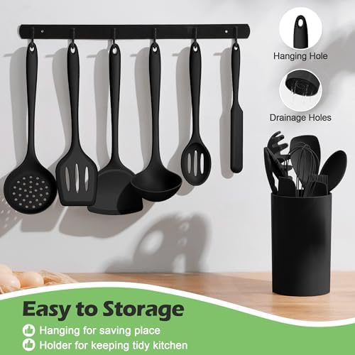 Homikit Silicone Cooking Utensil Set