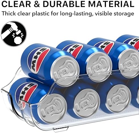 Simple Houseware Soda Can Organizer Dispenser
